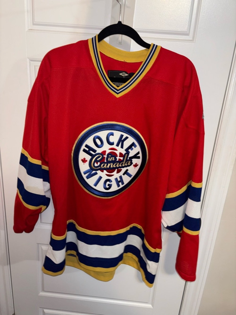 Vintage Hockey Night In Canada Jersey size L